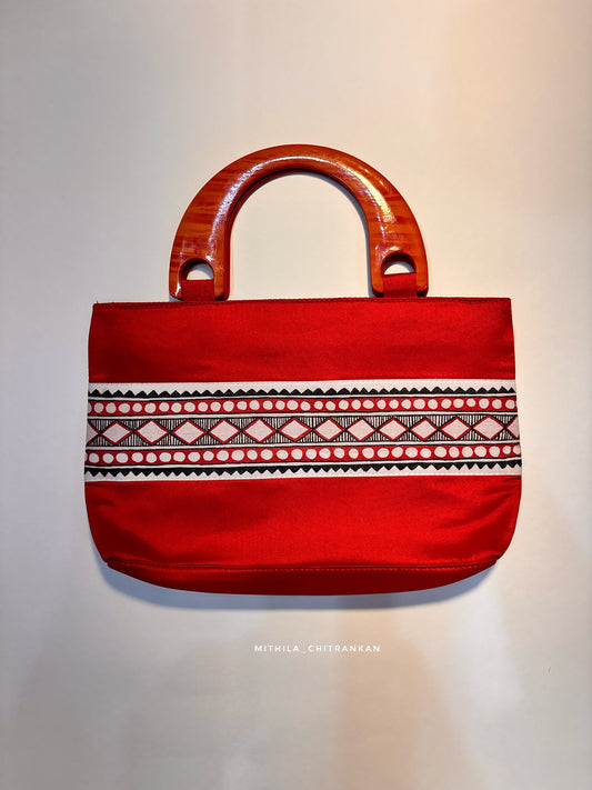 Alankrita handpainted handbag